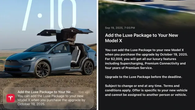 Tesla предлага на купувачите на Model S и Model X “луксозен пакет” за 2000 долара