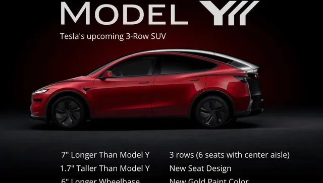 Луксозният 6-местен  модел YL на Tesla ще има сгъваеми втори и трети ред седалки.